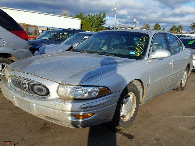 1G4HR54K5YU157704 - 2000 BUICK LESABRE LI SILVER photo 2