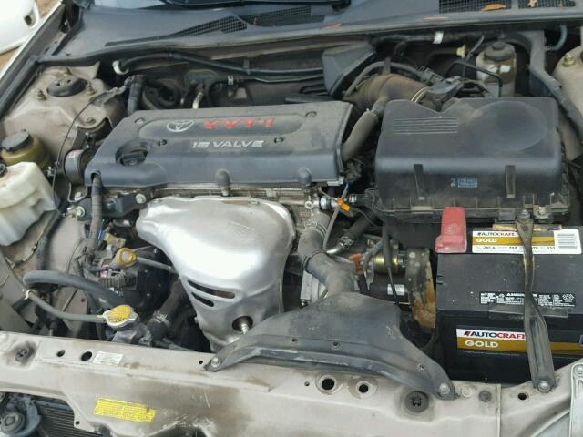 4T1BE32K24U886066 - 2004 TOYOTA CAMRY LE თაფლისფერი ფოტო 7