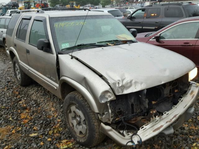 1GNDT13X34K142870 - 2004 CHEVROLET BLAZER BROWN photo 1