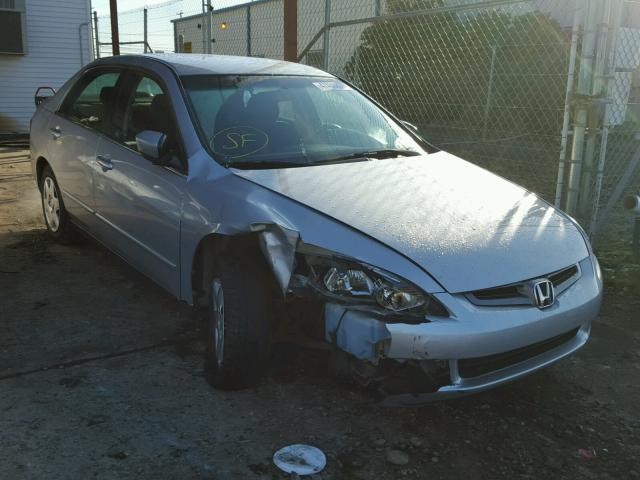 1HGCM56485L003468 - 2005 HONDA ACCORD LX SILVER photo 1