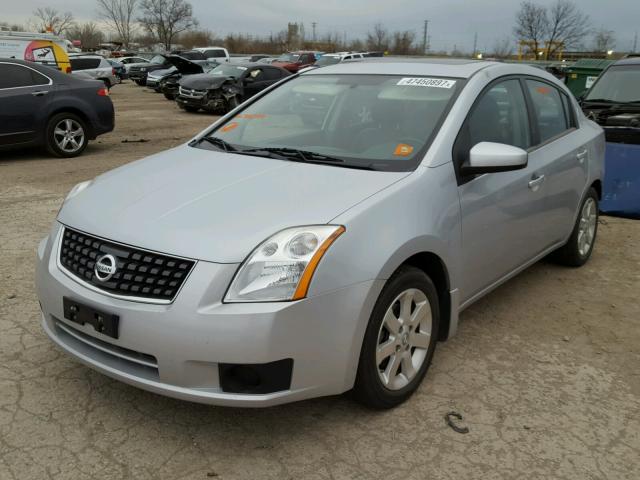 3N1AB61E37L716399 - 2007 NISSAN SENTRA 2.0 SILVER photo 2