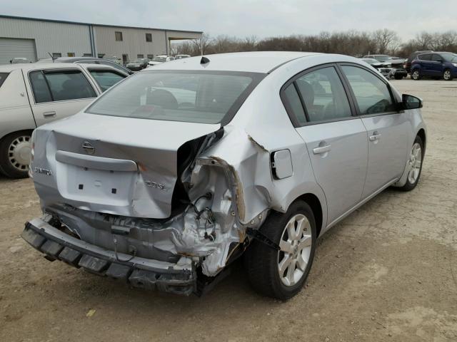 3N1AB61E37L716399 - 2007 NISSAN SENTRA 2.0 SILVER photo 4