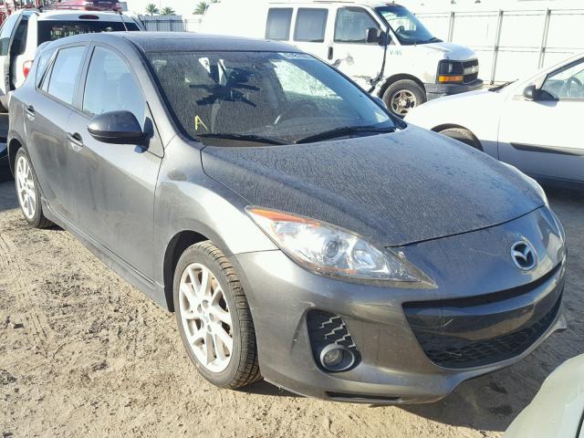 JM1BL1L56C1512714 - 2012 MAZDA 3 S GRAY photo 1