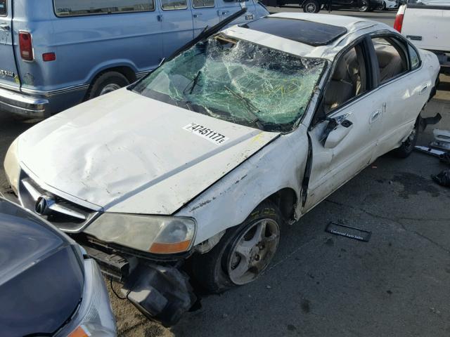 19UUA56643A077607 - 2003 ACURA 3.2TL WHITE photo 2