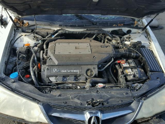 19UUA56643A077607 - 2003 ACURA 3.2TL WHITE photo 7