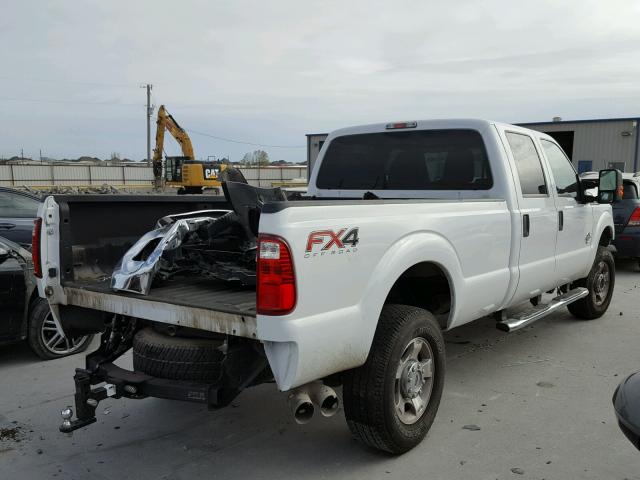 1FT8W3BT6GED37828 - 2016 FORD F350 SUPER WHITE photo 4