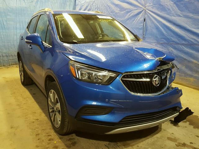 KL4CJESB8HB004605 - 2017 BUICK ENCORE PRE BLUE photo 1