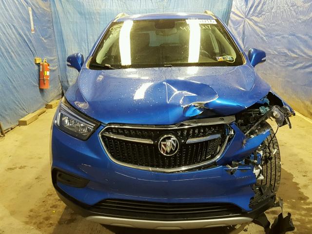 KL4CJESB8HB004605 - 2017 BUICK ENCORE PRE BLUE photo 9