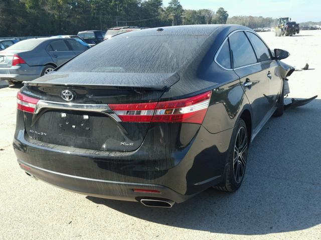 4T1BK1EB1FU137559 - 2015 TOYOTA AVALON XLE 黑色 照片 4