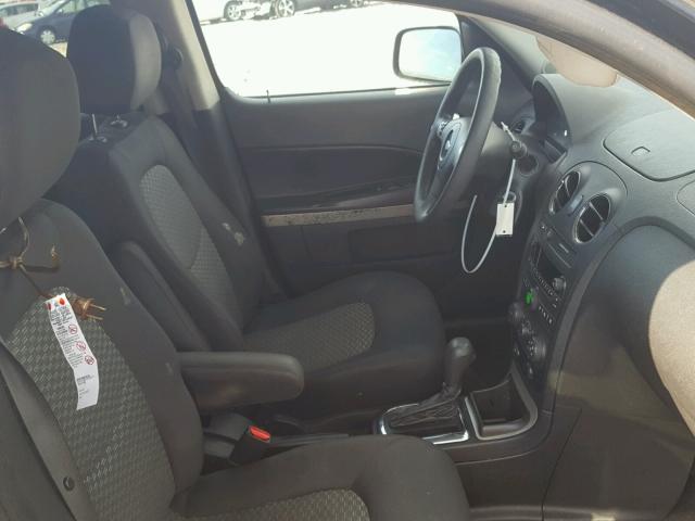 3GNBAADB8AS552113 - 2010 CHEVROLET HHR LS შავი ფოტო 5