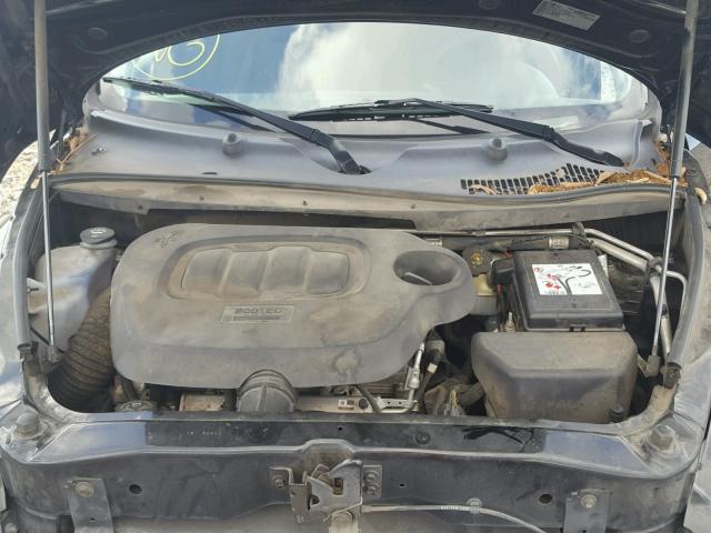3GNBAADB8AS552113 - 2010 CHEVROLET HHR LS შავი ფოტო 7