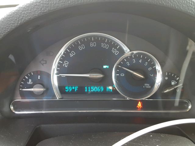 3GNBAADB8AS552113 - 2010 CHEVROLET HHR LS შავი ფოტო 8