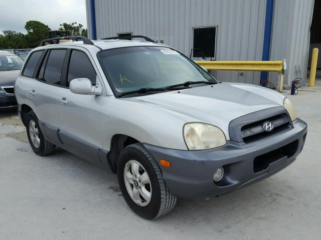 KM8SC13D46U047436 - 2006 HYUNDAI SANTA FE G SILVER photo 1