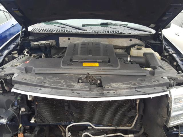 5LMFL285X9EJ00516 - 2009 LINCOLN NAVIGATOR Niebieski zdjęcie 7