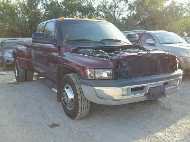 1B7MC33651J246788 - 2001 DODGE RAM 3500 BURGUNDY photo 1