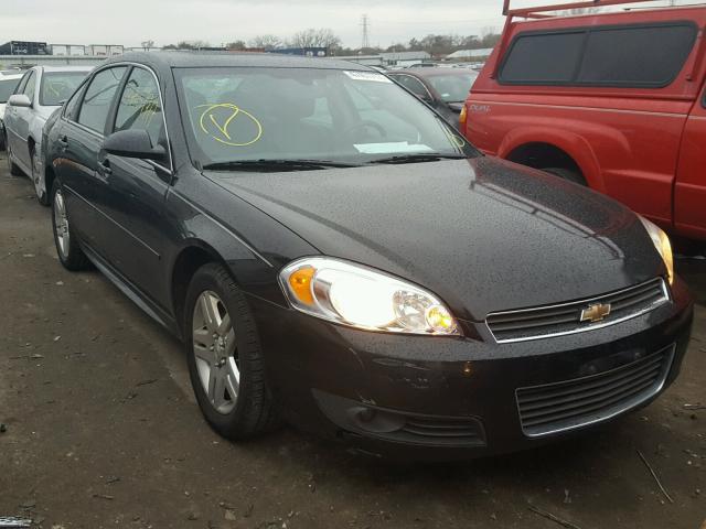 2G1WG5EK3B1241127 - 2011 CHEVROLET IMPALA LT BLACK photo 1