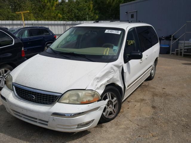 2FMZA52403BB46236 - 2003 FORD WINDSTAR S WHITE photo 2