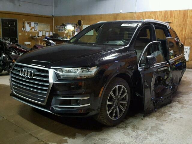 WA1VAAF75HD002533 - 2017 AUDI Q7 PRESTIG BLACK photo 2