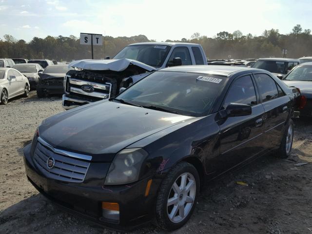 1G6DP567750174804 - 2005 CADILLAC CTS HI FEA BLACK photo 2