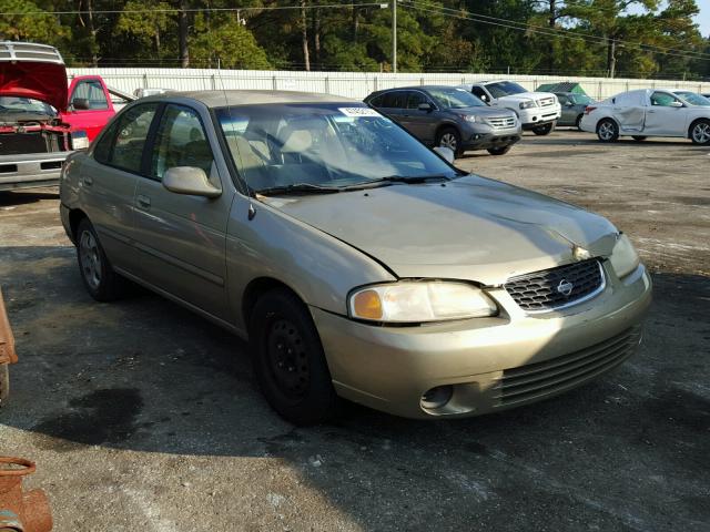 3N1CB51D33L789695 - 2003 NISSAN SENTRA XE TAN photo 1