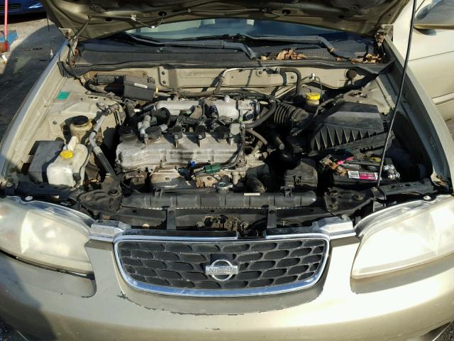 3N1CB51D33L789695 - 2003 NISSAN SENTRA XE TAN photo 7