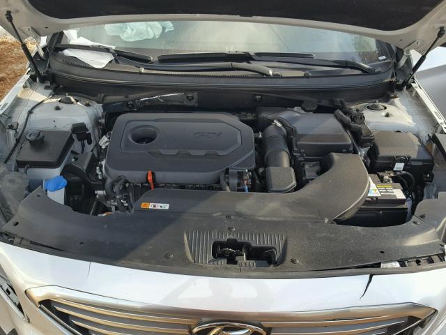 5NPE24AF0GH353197 - 2016 HYUNDAI SONATA SE SILVER photo 7