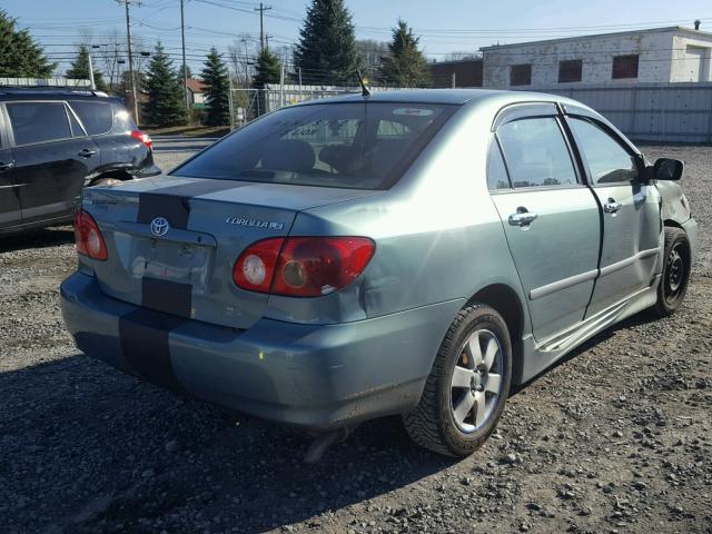 2T1BR32E66C652631 - 2006 TOYOTA COROLLA CE BLUE photo 4