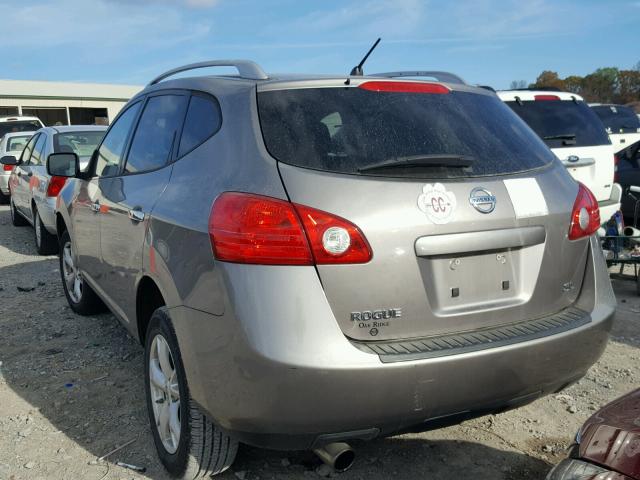 JN8AS5MT1AW011771 - 2010 NISSAN ROGUE S GRAY photo 3