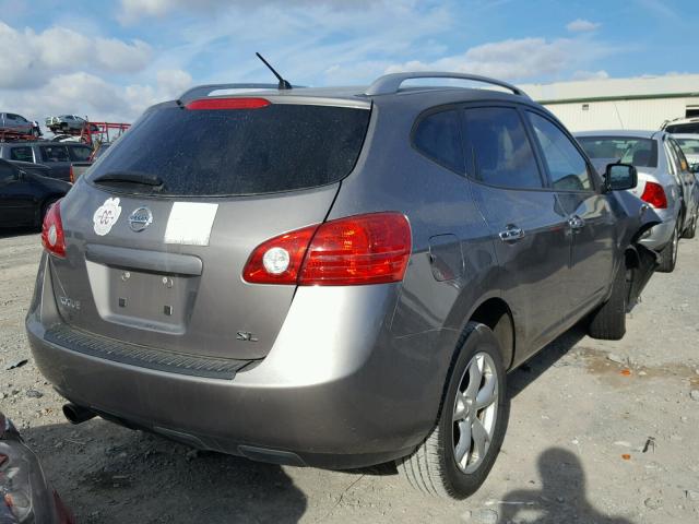 JN8AS5MT1AW011771 - 2010 NISSAN ROGUE S GRAY photo 4