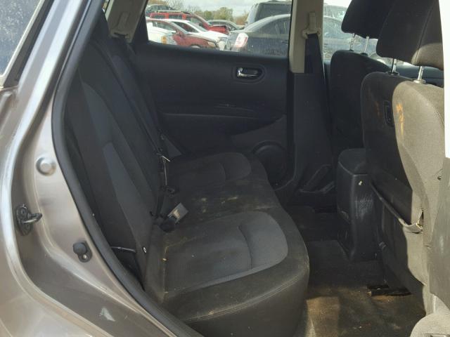 JN8AS5MT1AW011771 - 2010 NISSAN ROGUE S GRAY photo 6