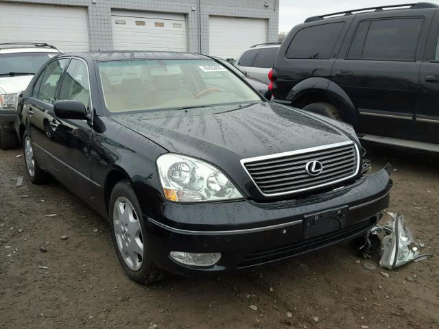 JTHBN30F630103619 - 2003 LEXUS LS 430 BLACK photo 1