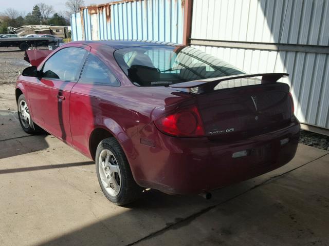 1G2AL15F177236158 - 2007 PONTIAC G5 MAROON photo 3