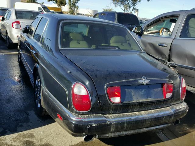 SCBLC31E21CX06146 - 2001 BENTLEY ARNAGE BLACK photo 3