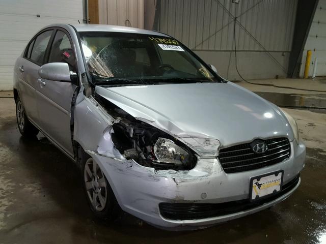 KMHCN46C57U093488 - 2007 HYUNDAI ACCENT GLS SILVER photo 1