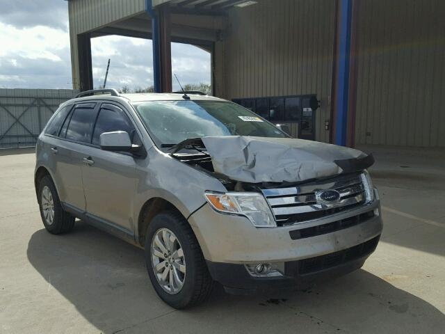 2FMDK38C68BB34125 - 2008 FORD EDGE SEL SILVER photo 1