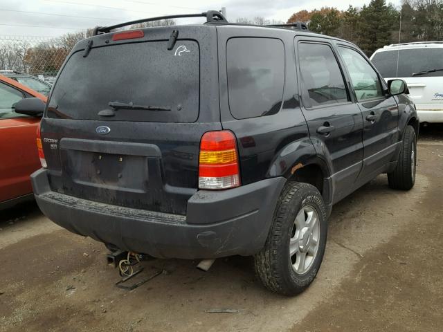 1FMYU93103KC34160 - 2003 FORD ESCAPE XLT BLACK photo 4