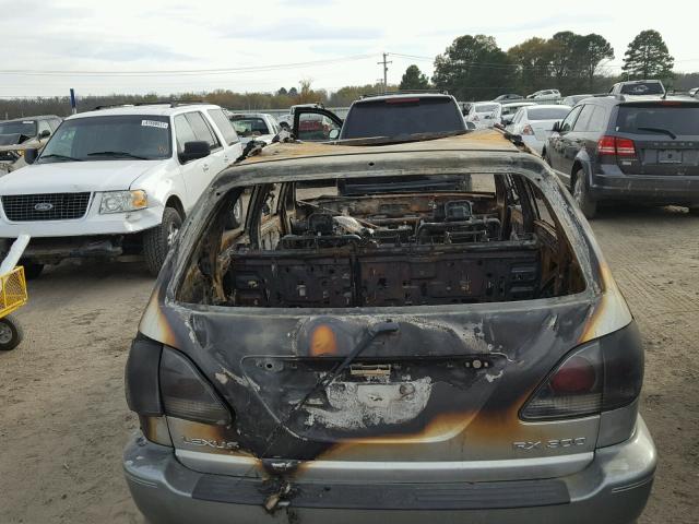 JTJHF10U710228134 - 2001 LEXUS RX 300 BURN photo 10