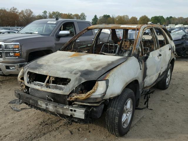 JTJHF10U710228134 - 2001 LEXUS RX 300 BURN photo 2