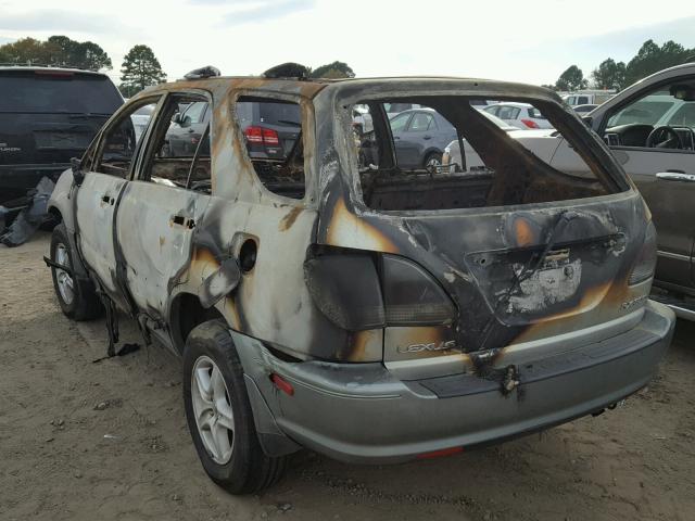 JTJHF10U710228134 - 2001 LEXUS RX 300 BURN photo 3