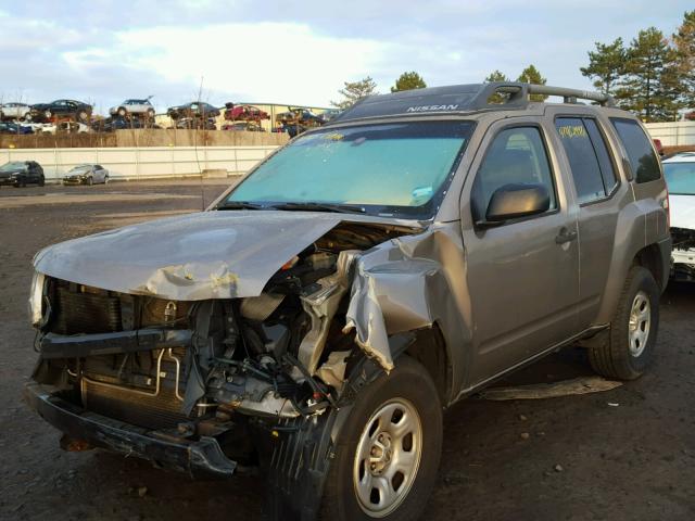 5N1AN08W58C514740 - 2008 NISSAN XTERRA OFF TAN photo 2