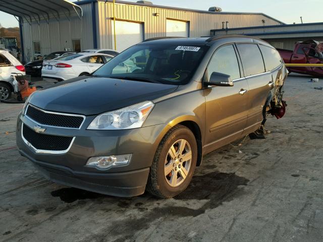 1GNKVGED6BJ250510 - 2011 CHEVROLET TRAVERSE L GRAY photo 2