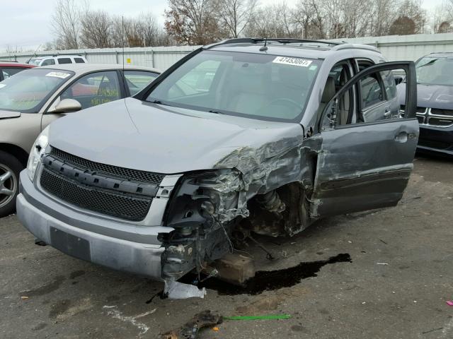 2CNDL73F556027237 - 2005 CHEVROLET EQUINOX LT GRAY photo 2