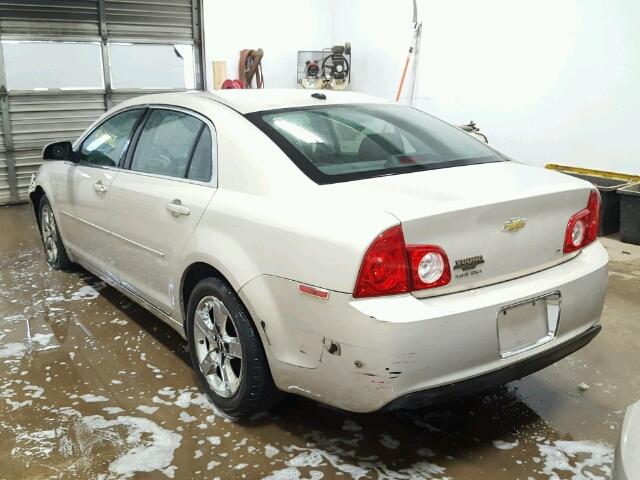 1G1ZH57B99F240302 - 2009 CHEVROLET MALIBU 1LT TAN photo 3