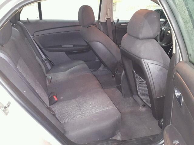 1G1ZH57B99F240302 - 2009 CHEVROLET MALIBU 1LT TAN photo 6