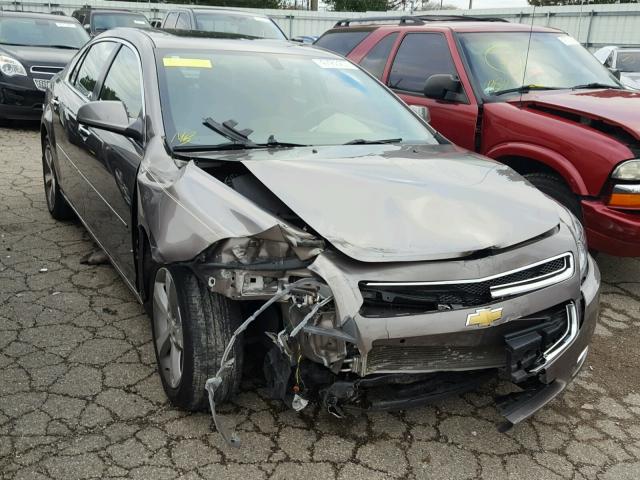 1G1ZC5E07CF204227 - 2012 CHEVROLET MALIBU 1LT TAN photo 1