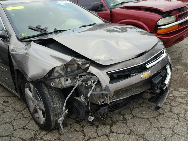 1G1ZC5E07CF204227 - 2012 CHEVROLET MALIBU 1LT 棕色 照片 9