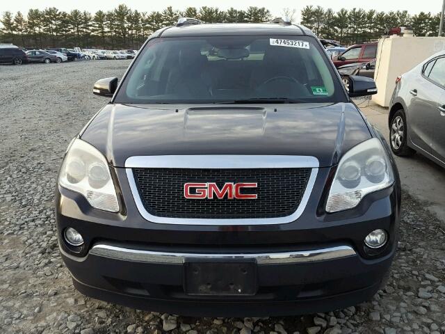 1GKEV23738J272418 - 2008 GMC ACADIA SLT BLACK photo 9