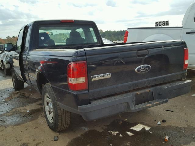 1FTYR14U97PA08367 - 2007 FORD RANGER SUP BLACK photo 3