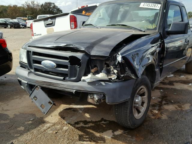 1FTYR14U97PA08367 - 2007 FORD RANGER SUP BLACK photo 9