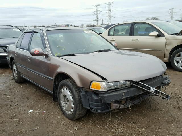 1HGCB7679NA135470 - 1992 HONDA ACCORD EX BROWN photo 1